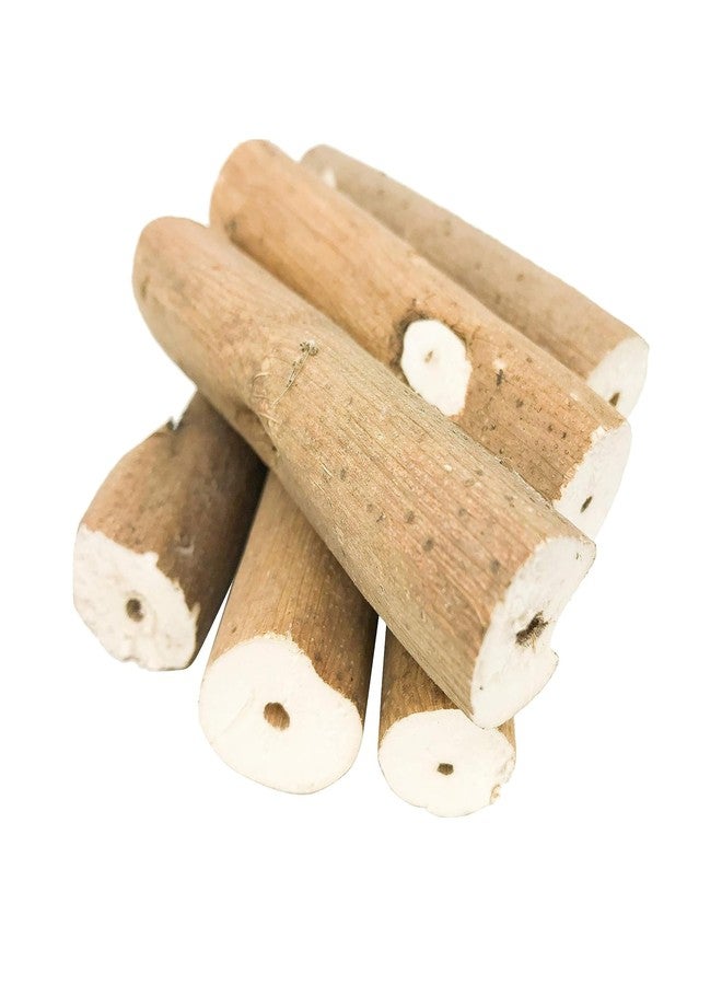 JOYNAGAR 10-Piece Sola Wood Log Chewing Toy for Parrot, Cockateil, Parakeet, Budgie, Conures, Amazon, African Grey, Macaws, Cockatoo, Eclectus and Other| 12 cm Long - Image 1